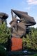 China: Socialist realist-style statue on the Bund, Shanghai